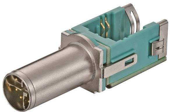 HARTING Technology Group-20820061218 Connector Circular Conn M12 Circular PIN 8 POS IDT ST Cable Mount 8 Terminal 1 Port
