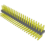 Conn Unshrouded Header HDR 44 POS 2.54mm Solder RA Side Entry Thru-Hole Bulk