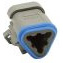 Bulgin Components PLC-PX0105S03GY Steckverbinder, rechteckig Conn Rectangular SKT 3 POS Crimp ST Cable Mount