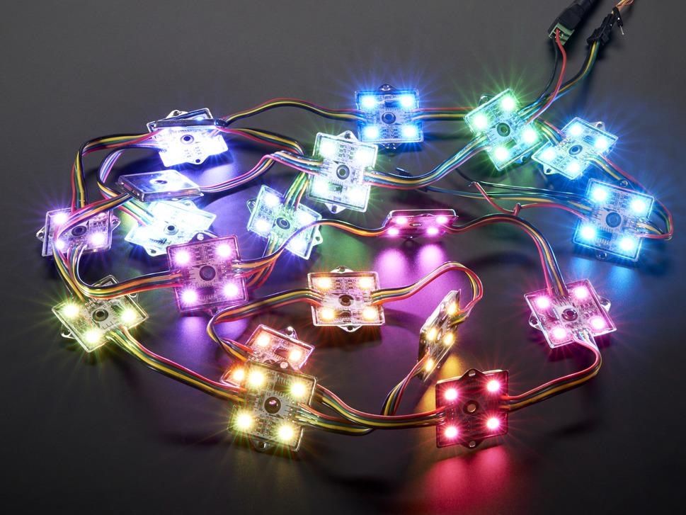 Adafruit Industries-683 Moduli LED LED Modules Tri-Color Blue/Green/Red