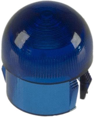 VCC (Visual Communications Company, LLC)-4346 Optical Lenses Dome Optical Lens Blue Polycarbonate Bag