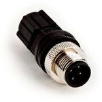 3M-3N104-D000-S08 BF Steckverbinder, rund Conn M12 Circular PIN 4 POS Solder ST Cable Mount 4 Terminal 1 Port Box