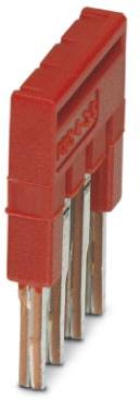 PHOENIX CONTACT-3213030 连接器配件 Connector Accessories Plug In Bridge Straight Polyamide/Copper Red