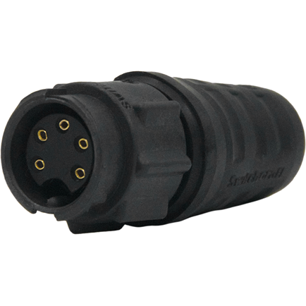 Switchcraft-EN3L5FX Steckverbinder, rund Conn Circular SKT 5 POS Solder Cup ST Cable Mount 5 Terminal 1 Port Bulk