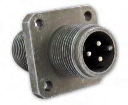 ITT Corporation-TBF18-10PSY Steckverbinder, rund Conn Circular PIN/SKT 4 POS Crimp ST Panel Mount 4 Terminal 1 Port