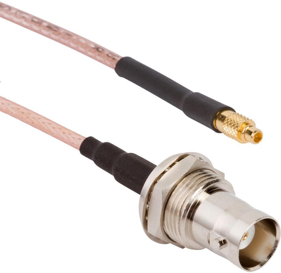 Amphenol-095-850-302M100 Kabelbaugruppen Koaxial BNC Straight Jack to MMCX Straight Plug Cable Assembly