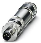 PHOENIX CONTACT-1542884 Sensor Accessories Connector, Universal, 3-position, shielded, Plug straight M8