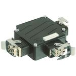 HARTING-09120084720 Steckverbinder, rechteckig Conn Rectangular (2)F/M (4Power/2Signal/1Ground)/(4Power/2Signal/1Ground)/(4Power/2Signal/1Ground) POS T Style Han-Power® T