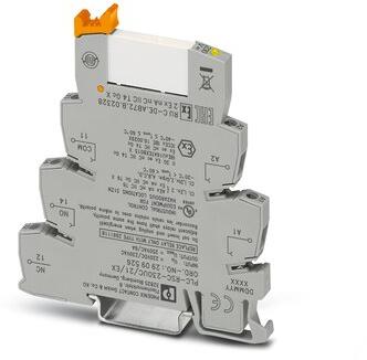 PHOENIX CONTACT-2909526 Autres relais Electromechanical Relay 220VDC 230VAC 73.333KOhm 6A SPDT(6.2x94x80)mm DIN Rail Module Relay