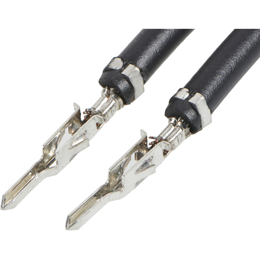 Molex-2153421123 Cable Assembly Other Cable Assembly UL 1015 0.225m 16AWG Crimp Terminal to Crimp Terminal 1 to 1 POS M-M Crimp-Crimp Bag
