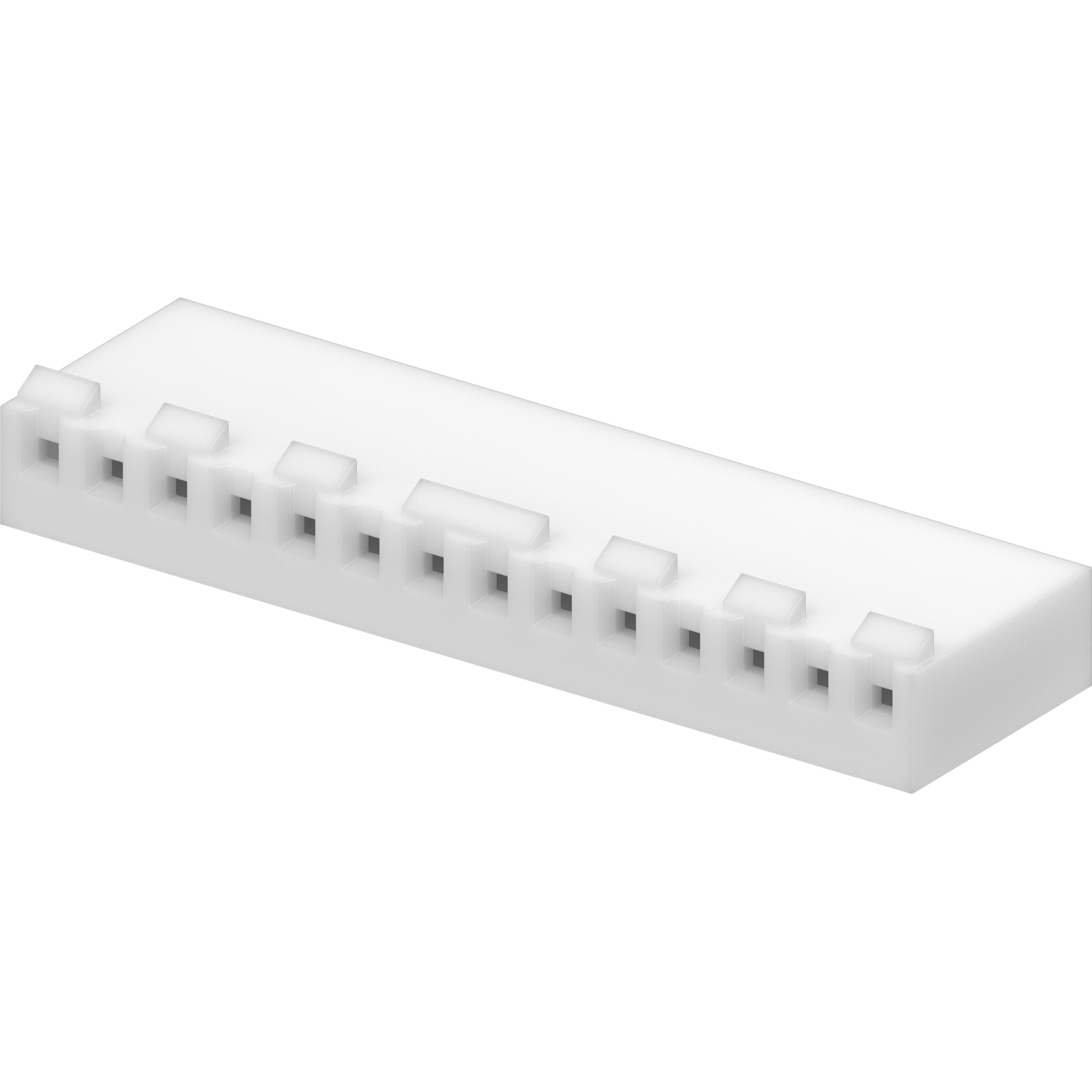 Molex-09-50-8141 Connector Discrete Wire Housing Conn Housing RCP 14 POS 3.96mm Crimp ST Cable Mount Natural KK® Bag