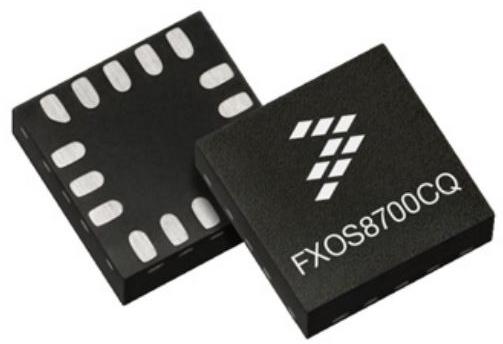 NXP Semiconductors-FXOS8700CQ Specialized Sensors Accelerometer and Magnetometer Digital Output 2.5V 16-Pin QFN T/R