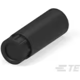 TE Connectivity-54010-1 Connector Accessories Connector Accessories Seal Straight Nylon/Polyolefin Black Carton