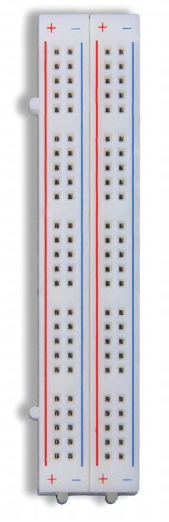 Global Specialties-GS-050 null ABS Plastic 50 Tie Point Breadboard