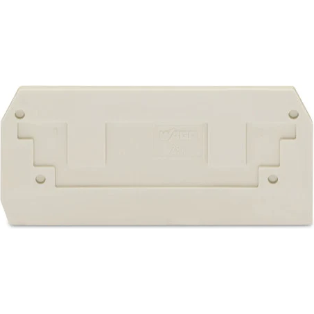 WAGO-284-330 Connector Accessories End and intermediate plate, 2.5 mm thick