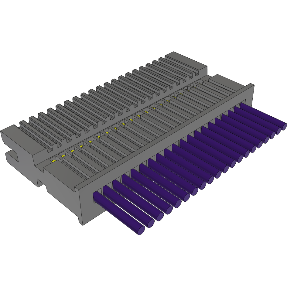 Samtec-TFSS-20-28-G-12.00-S Andere Kabelbaugruppen Cable Assembly Discrete Wire 0.304m 28AWG Discrete Wire Housing 20 POS HDR Crimp Layer