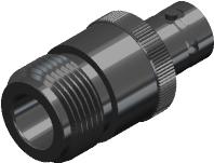 Cal Test Electronics-CT3348A Raccordement FR Conn BNC-Type N Adapter 0Hz to 4GHz 50Ohm ST F/F Gold