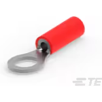 Ring Tongue Terminal 16-22AWG Copper Red 21.4mm Tin Bag