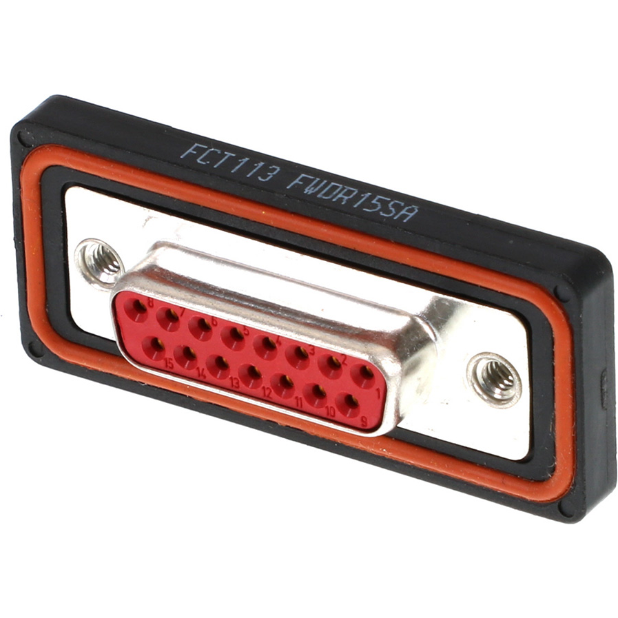 Molex-1731100052 Raccordement D ultra-miniaturisé Conn D-Sub SKT 15 POS Solder Cup Panel Mount 15 Terminal Carton