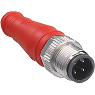 Molex-804006R-SP000 Steckverbinder, rund Conn M12 Circular PIN 4 POS ST Cable Mount 4 Terminal 1 Port