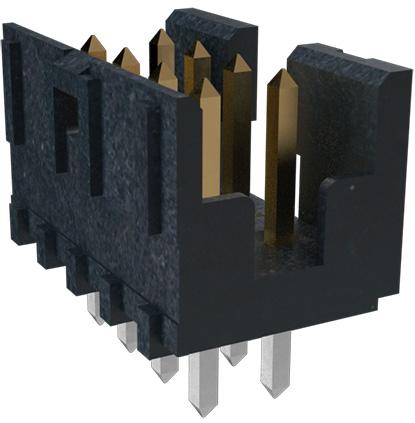 Amphenol Communications Solutions-98414-F06-50ULF Steckverbinderleisten und Leiterplattenbuchsen Minitek®, Board/Wire to Board Connectors, Shrouded Header - Through Mount - Double row - 50 Positions - 2mm (0.079inch) - Vertical