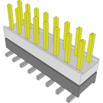 Conn Board Stacker HDR 16 POS 2.54mm Solder ST Top Entry SMD Tube