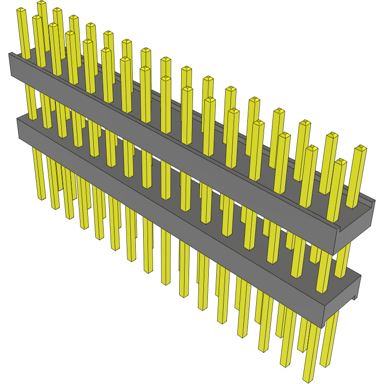 Samtec-EW-16-11-T-D-405 Steckverbinderleisten und Leiterplattenbuchsen Conn Board Stacker HDR 32 POS 2.54mm Solder ST Top Entry Thru-Hole Bulk