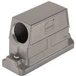 Hood 90° 24B Shell Size Powder Die Cast Aluminum Screw Lock Han®