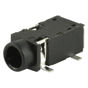 Same Sky (formerly CUI Devices)-SJ2-35813A-SMT-TR Connettore audio e video Conn 3.5MM Audio Jack RCP 3 POS Solder RA SMD 3 Terminal 1 Port T/R