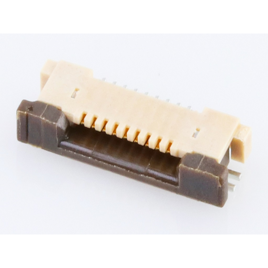 Molex-0545500971 FFC-FPC 连接器 Conn FPC Connector SKT 9 POS 0.5mm Solder RA SMD Easy-On™ T/R