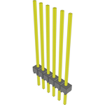 Conn Unshrouded Header HDR 6 POS 2.54mm Solder ST Top Entry Thru-Hole Bulk