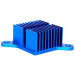 Heat Sink Passive Straight Screw Mount Aluminum 6063 18.36°C/W Blue Anodized