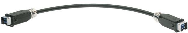 HARTING-33542110010001 Glasfaserkabel-Baugruppen Cable Assembly Fiber Optic 1m 2(Duplex LC) to 2(Duplex LC) 4 to 4 POS PL-PL