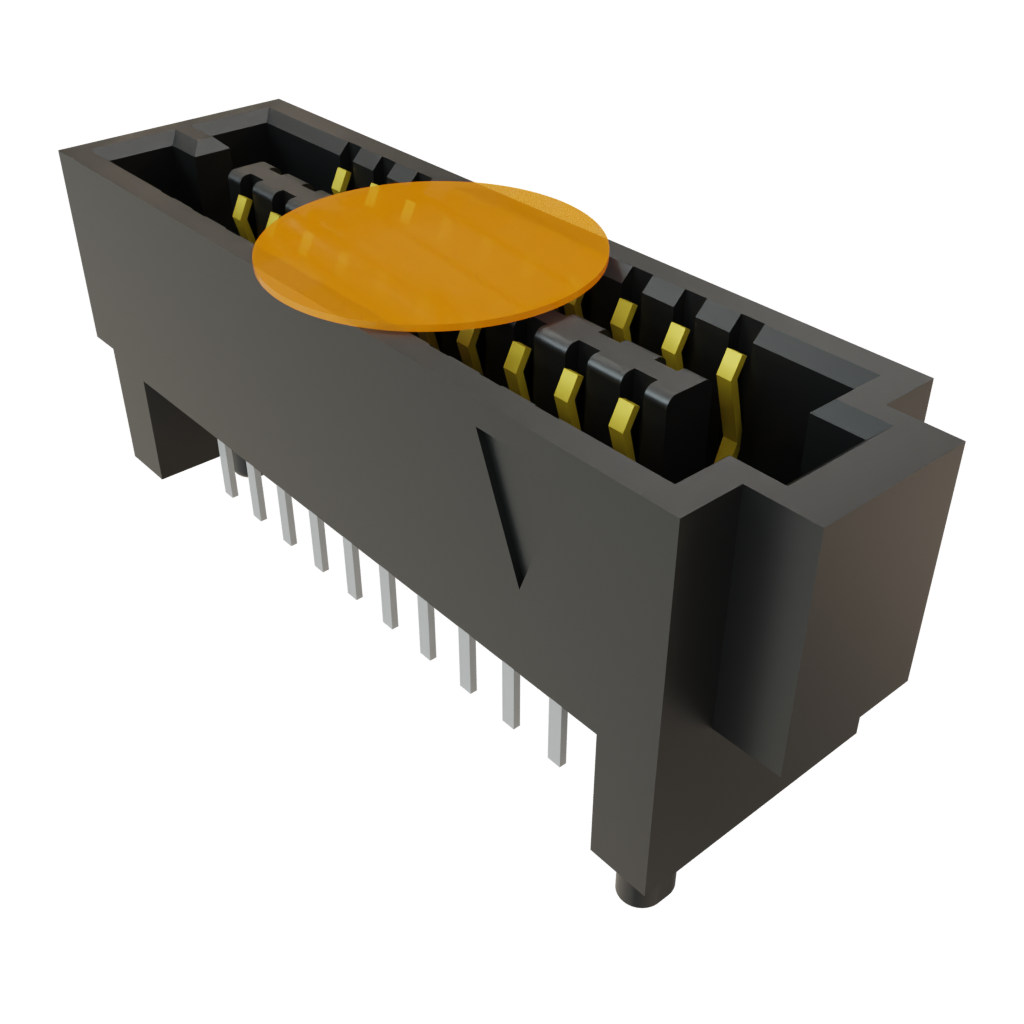 Samtec-SEAF-10-07.5-S-04-1-A-K-TR Piastre connettori e prese PCB Conn Open Pin Field Array SKT 40 POS 1.27mm Solder ST Top Entry SMD SEARAY™ T/R