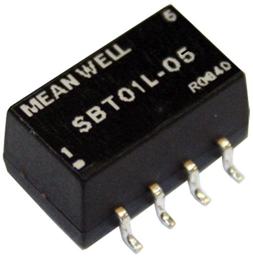 Mean Well Enterprises-SBT01M-09 DC/DC-Wandler und Spannungsreglermodul Module DC-DC 12VIN 1-OUT 9V 0.111A 1W 8-Pin SMD