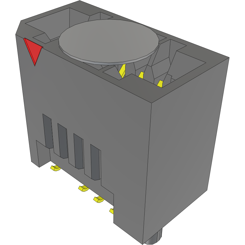 Samtec-MECF-05-01-L-DV-K-TR Steckverbinder, Kartenrand Conn Card Edge F 10 POS 1.27mm Solder ST SMD T/R