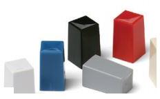 Littelfuse-G001R Switch Accessories Switch Access Square Cap Push Button Switch Bulk