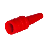HUBER+SUHNER-78_Z-2-3-4 Steckverbinderzubehör Connector Accessories Taper Sleeve Straight Red
