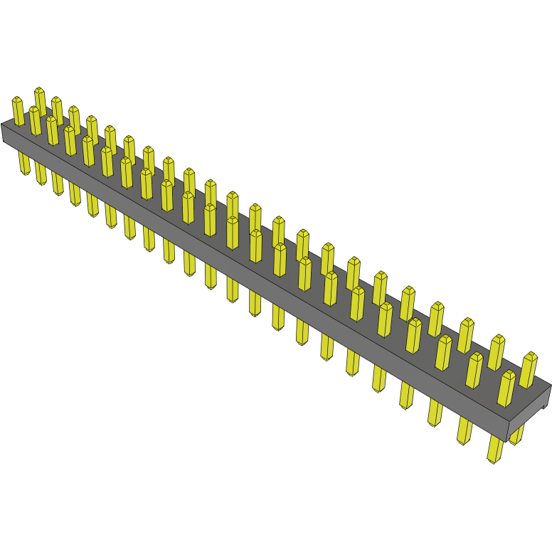 Samtec-MTMM-122-02-L-D-085 Piastre connettori e prese PCB Conn Unshrouded Header HDR 44 POS 2mm Solder ST Top Entry Thru-Hole Bulk