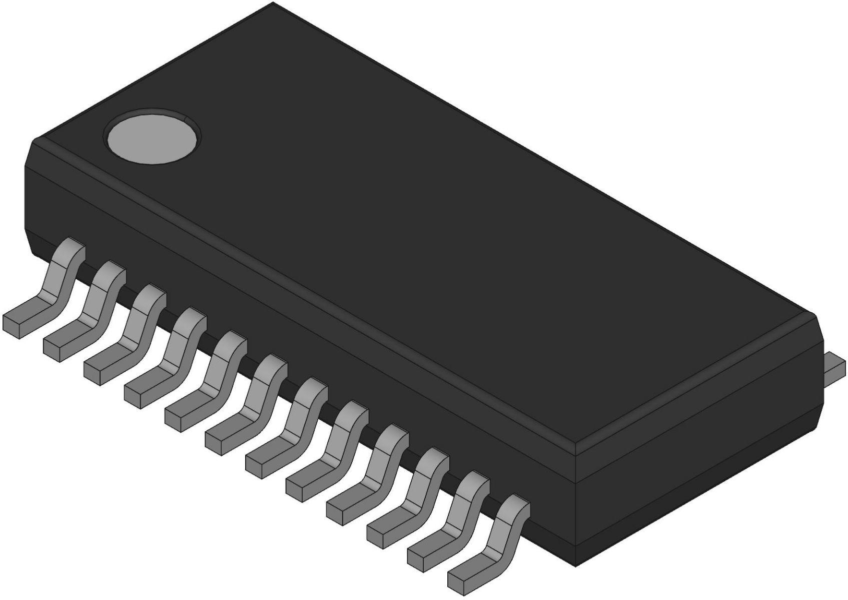 Diodes Incorporated-PI3C3861-AQEX-2017 Conmutador de bus Bus Switch 1-Element 10-IN 24-Pin QSOP T/R