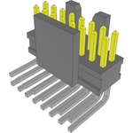 Conn Unshrouded Header HDR 16 POS 1.27mm Solder RA Side Entry Thru-Hole Tube
