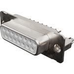 Conn D-Sub F 15 POS 1.37mm Solder ST Thru-Hole 15 Terminal 1 Port FCT Products Carton