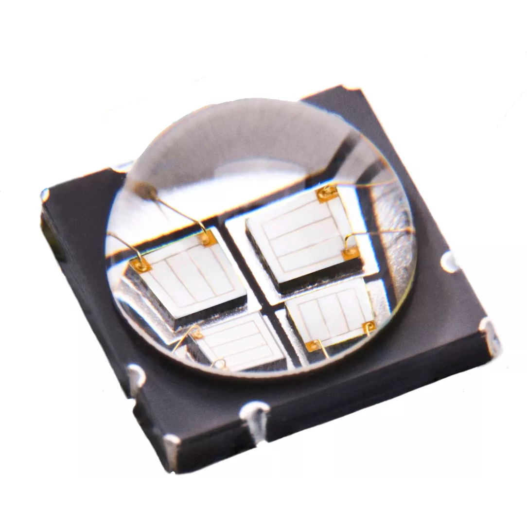 ams OSRAM-LZ4-00UBH0-00U5 LEDs LED Uni-Color Violet 395nm 8-Pin CSMD EP T/R