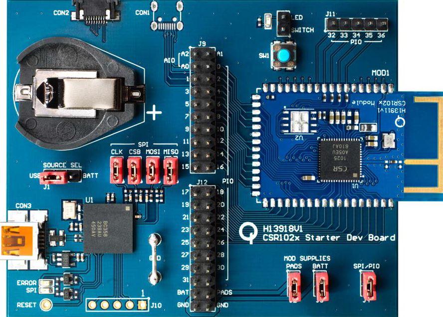 QUALCOMM-DK-CSR1025-10285-1A  CSR1025 Bluetooth Development Kit