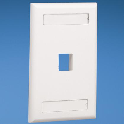 Panduit-NK1FWHY 连接器配件 Net key 1 Position Single with Label