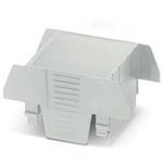 Component Housing, Connection Opening On Both Sides, Upper Part, Color Light Gray, Width 45 mm, Acrylonitrile Butadiene Styrene