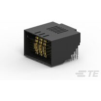 TE Connectivity-2204440-7 Steckverbinderleisten und Leiterplattenbuchsen Conn Shrouded Header (4 Sides) HDR 30 POS 2mm Press Fit RA Side Entry Thru-Hole Tray