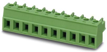 PHOENIX CONTACT-1836082 Blocs de raccordement de terminaux Conn Terminal Block F 3 POS 5.08mm Screw RA Cable Mount 8A