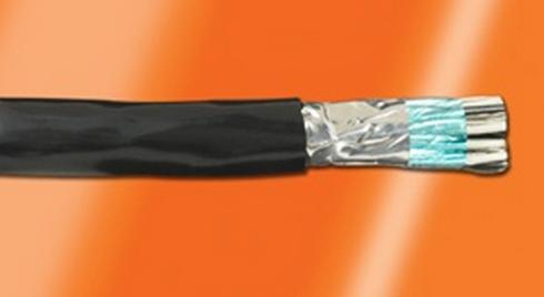 Alpha Wire-1772 BK005 Cable Multi-Conductor Multi-Conductor Cable 4Conductors 25AWG 6.22mm 600VAC Black 30.48m Spool