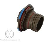 Conn Circular PIN 7 POS Crimp ST Jam Nut 7 Terminal 1 Port